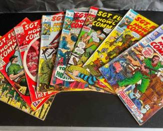 Vintage Sgt. Fury and His Howling Commandos Comics