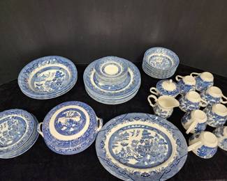 Blue Willow Dining Set by Churchill