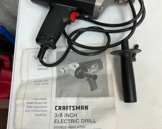 Craftsman 3 8 Variable Electric Drill