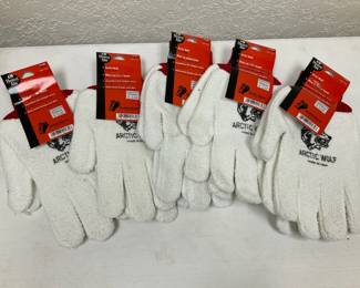 Honest Abe Artic Wolf Gloves 5 New
