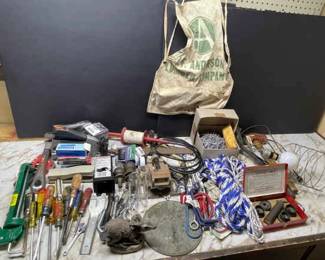 Cleaning Off the Workbench Lot