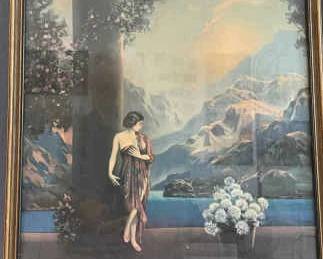 Robert Atkinson Fox Sunrise MidCentury Modern Print
