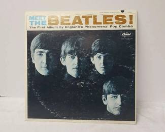 Meet The Beatles Record Album