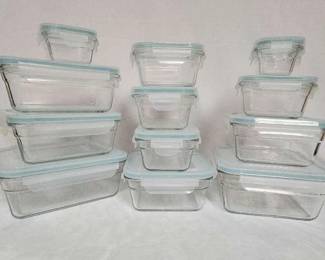 Glasslock Storage Containers 12 Various Sizes