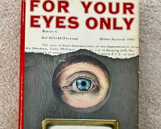Ian Fleming -  For Your Eyes Only -  2nd editions 1960