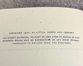 Ellery Queen - The Origin of Evil - 25th and Most - Unusual Mystery Novel - copyright 1951