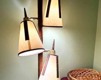 Modern  Century Modern tension pole lamp 