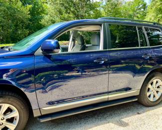 2013 Toyota Highlander - SE-V6 4WD SUV - 90,338 miles - Very Clean &  low miles - VIN # 5TDBK3EH1DS182314 