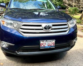 2013 Toyota Highlander - SE-V6 4WD SUV - 90,338 miles - Very Clean &  low miles - VIN # 5TDBK3EH1DS182314