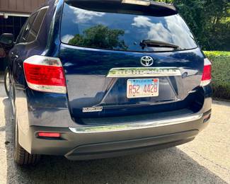 2013 Toyota Highlander - SE-V6 4WD SUV - 90,338 miles - Very Clean &  low miles - VIN # 5TDBK3EH1DS182314