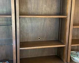 Vintage Spanish Mahogany Hand Carved Bookcase Number Two