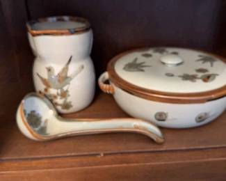 Large Bowl And Pitcher