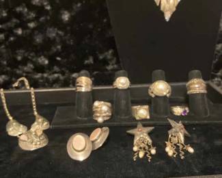 Sterling Jewelry Lot