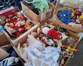 Christmas, vintage toys, etc.