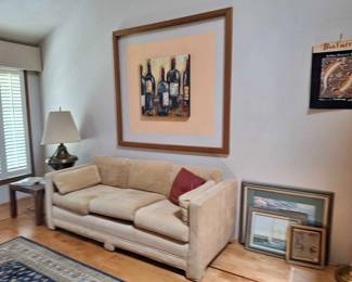 Nice sofa and loveseat.