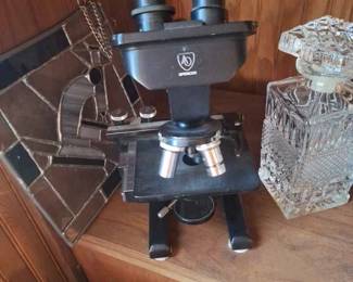 a very nice SPENCER microscope