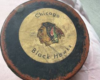 Chicago Black Hawk Puck