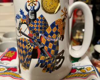 Knight on mug 