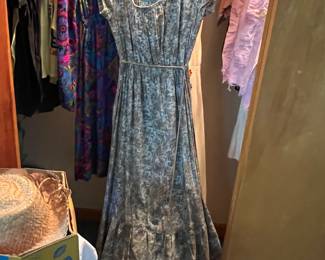 Vintage Maxi Dress Petite Size