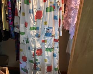 Vintage Peanuts Robe Maxi Length Petite size