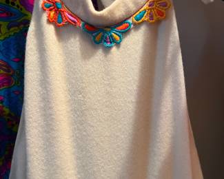 Vintage Lanz Wool Dress Detail