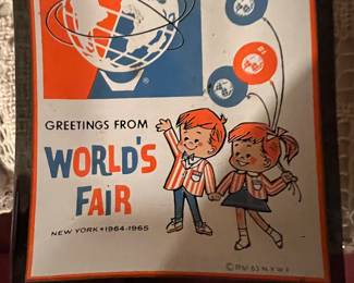 World's Fair dish 1964