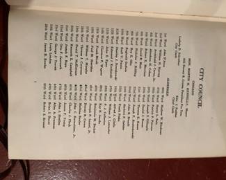 Annual report books Chicago Illinois 1902-1952 super interesting