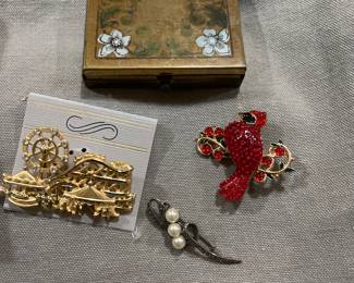 Costume Jewelry and Dorset Compact