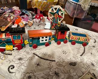 Fisher price train vintage