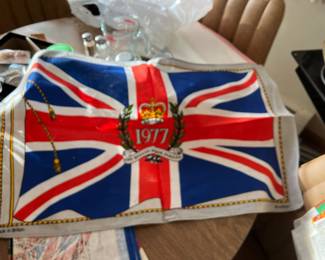 1977 Queens Commemorative hand towel