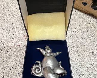 Disney Ursula Pewter figurine in presentation box