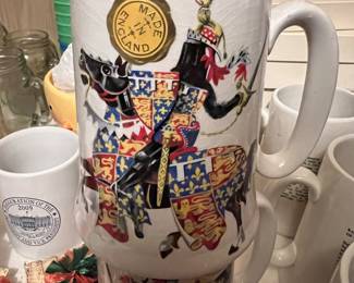 Knight image on mug