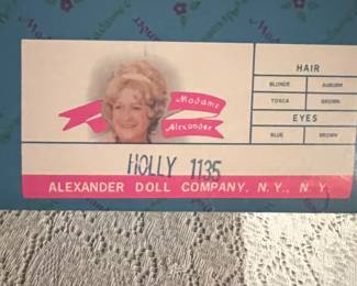 Madame Alexander doll