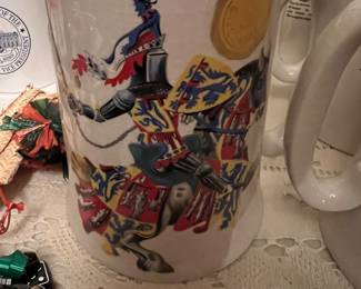 Knight image on mug
