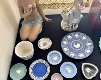 Guys, there are plates on the table too.