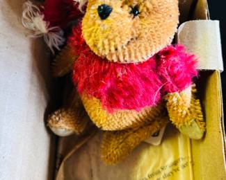 Pooh in a box.