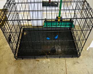 Pet condo sounds better than dog cage.