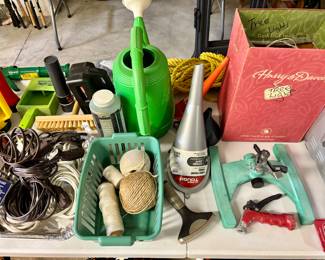 Old school sprinkler system for the kids to play with.