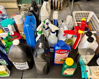 Even have a bottle of scorpion killer.  