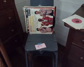 Folding Ironing board/Step Ladder/Chair combo Wooden