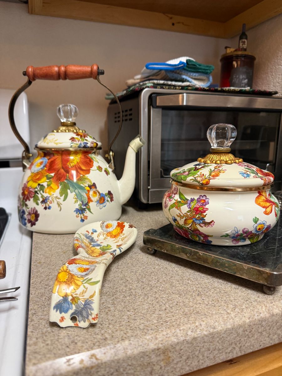 MacKenzie-Childs Kettle, $150