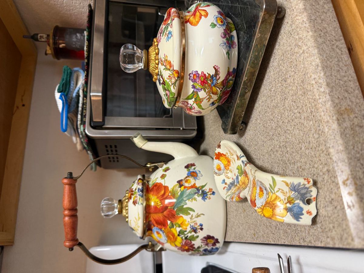 MacKenzie-Childs Kettle, $150