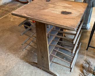 Vintage Magazine Rack