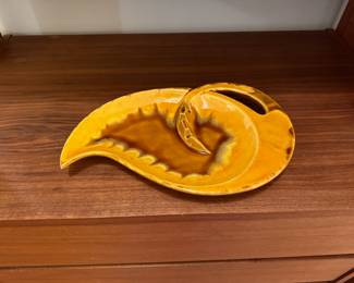 Mid Century Haeger Pottery Ashtray