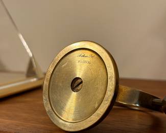Arthur Kolback MCM brass candle holders