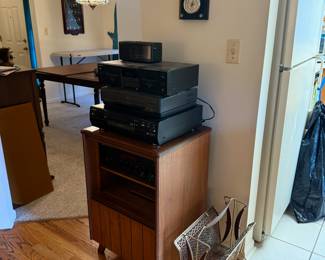 Vintage stereo cabinet