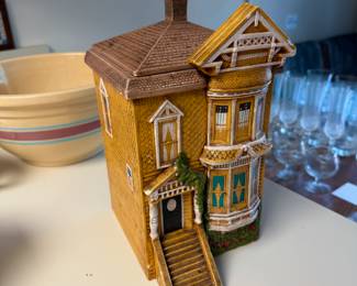 Victorian House Cookie Jar