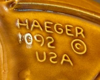 Mid Century Haeger Pottery Ashtray
