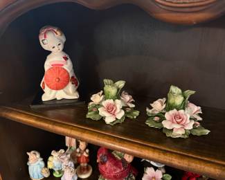 capodimonte candle holders
