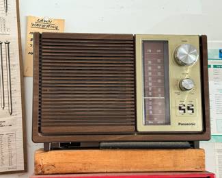 Vintage Panasonic radio